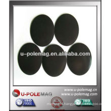 round magnetic rubber sheets 38x0.5mm with adhesive